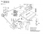 Bosch 1 609 200 719 ---- Saw Table Spare Parts